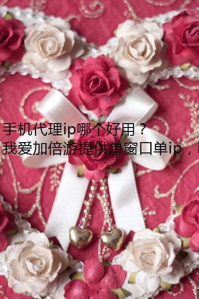 易路代理ip手机ip怎么用